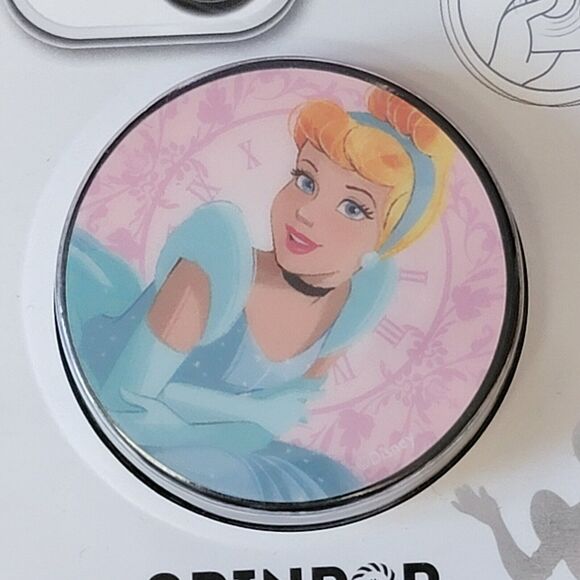 Spinpop Phone Grip Disney Cinderella Princess Kickstand Fidget Cable Organizer‎ - Picture 2 of 5